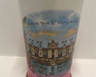 1904 St. Louis World's Fair Tumbler, "Palace of Electricity"