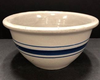 Small Blue Band Mixing Bowl