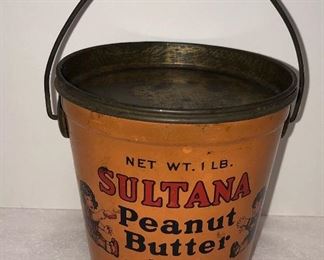 Sultana Peanut Butter Advertising Tin