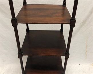 Mahogany 3 Tier Muffin Stand