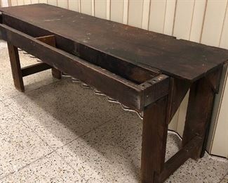 Old Primitive Work Bench