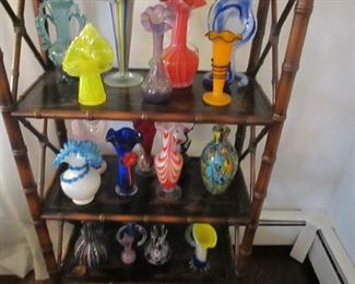 Collection Of Murano~Fenton Blown Glass