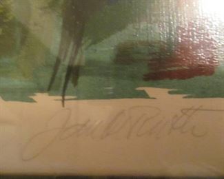Jan De Ruth, Day Dream, Screenprint Lithograph Signed In Pencil 157/175