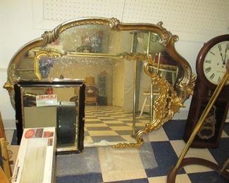 Lovely Gold Gilt Victorian Wall Mirrors