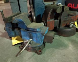 Columbian and Matco Bench Vises.  Heavy duty made in America.
