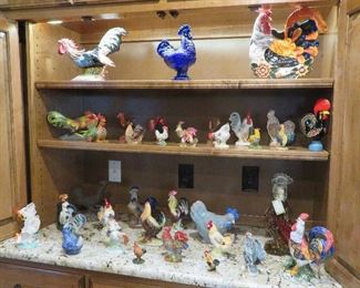 Rooster and chicken collection