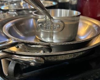 Fine selection of All-Clad Cookware