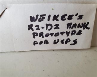 Weikee's R2-D2 Bank prototype for USPS