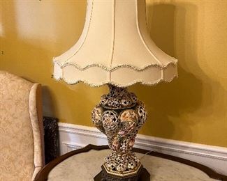 Large capidamonte lamp
