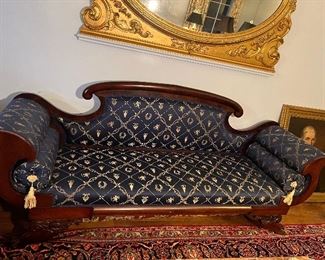 Gorgeous Victorian sofa with original horse hair