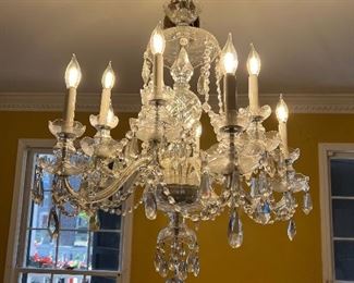 Another beautiful crystal chandelier