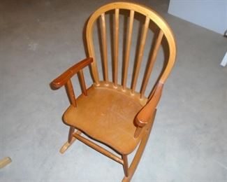 child's rocking chair
