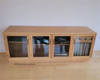 Custom Electronics credenza
