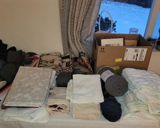 Linens, yarn