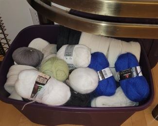 Yarn sold by the tote