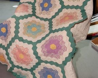 Hand stitched Quilts excellent condition