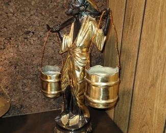 Bronze statue
