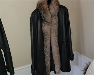 Women's leather & fur coats