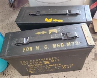 Military ammo cases