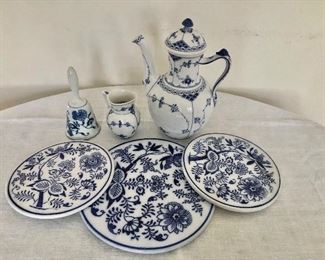 Royal Copenhagen and more blue and white 