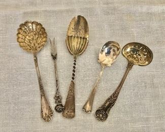 Sterling spoons 