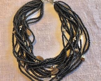 Multi strand necklace 