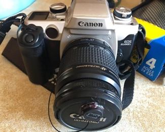 Canon EOS One Shot -Elan II with carrying case