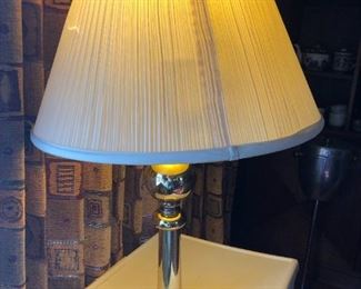 Brass Table Lamp measures 28"H