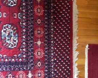This is one of several Area Rugs (asian, oriental). This one is 9x11. There are others available in various sizes ranging from 5x8 to 12x16 and in various patterns. Priced for quick sale