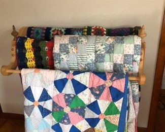 Assortment of blanket quilts