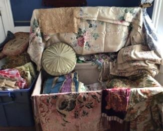 Antique and vintage curtians