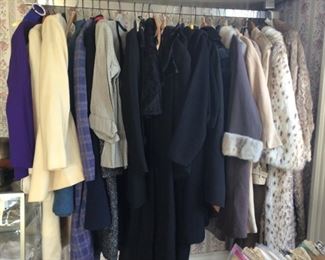 Vintage jackets, coats, dusters, shawls