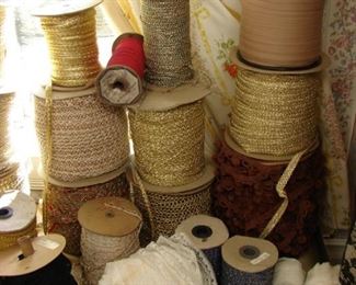 Vintage trim on bolts