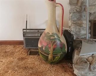 HUGE CLAY PITCHER