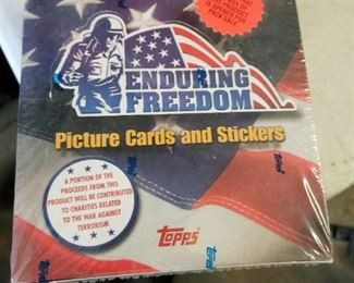 TOPPS ENDURING FREEDOM CARDS