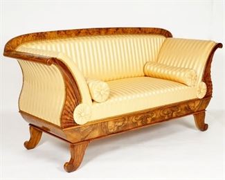 19th C Biedermeier Sofa