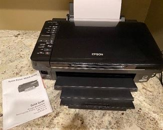 $35 - LOT 52 - Epson Stylus NX420 wireless printer and scanner