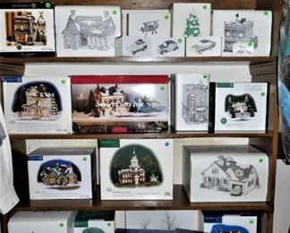 LARGE collection of Christmas Villages (See next Picture)