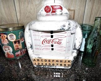 Vintage Coca Cola Cookie Jar