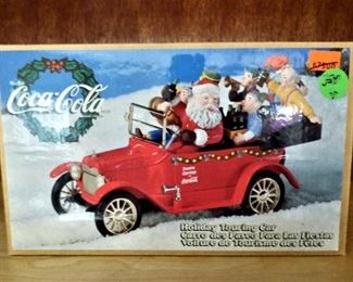Vintage Coca Cola Holiday Touring Car in original box