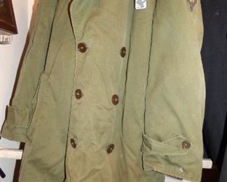 Vintage Army Overcoat