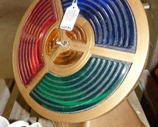 Vintage Christmas Tree Color Wheel 