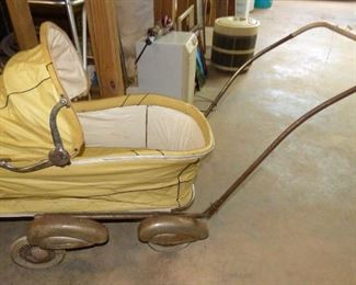Baby Buggy Bought in Germany in 1950's.  A worthwhile restoration project