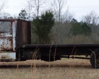 1979 Chevrolet Flat Bed Truck.  Runs, but battery is dead.  Has to be jumped off.  Taking offers through Saturday, Feb. 26