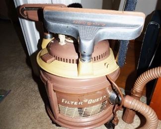 Vintage Filter Queen Vacuum in working condition with attachments