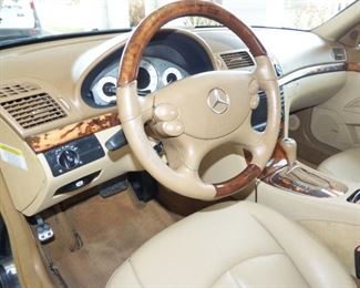 Interior of 2008 Mercedes Benz E-350