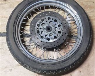 used chrome motorcycle wheels