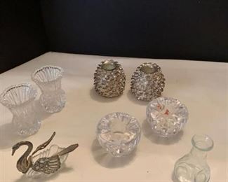 Toothpick holders, candle stick holders and more