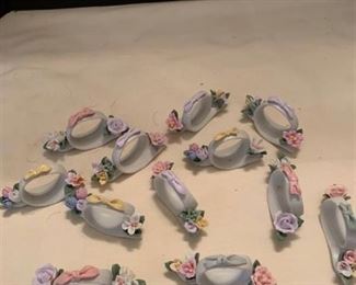 Porcelain napkin rings