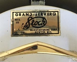 Grand Server also known as a Boomerang Bar. Made by The Stock Co.